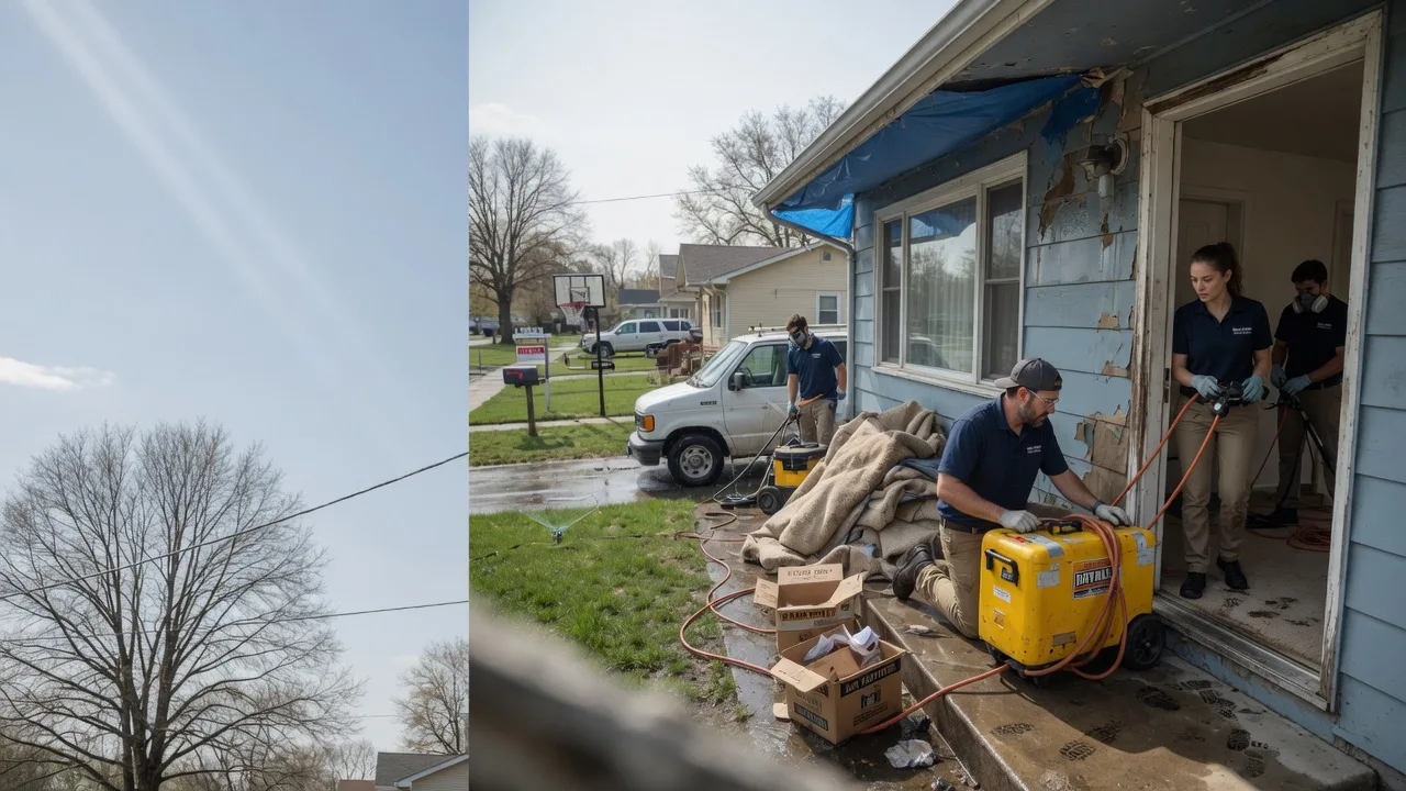 Basement Flood Cleanup in Rentiesville, OK near me
